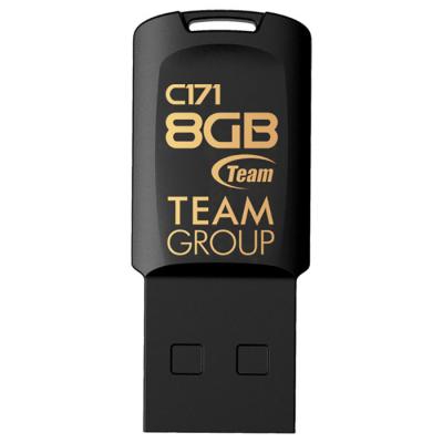 USB флеш накопичувач Team 8GB C171 Black USB 2.0 (TC1718GB01) - зображення 1