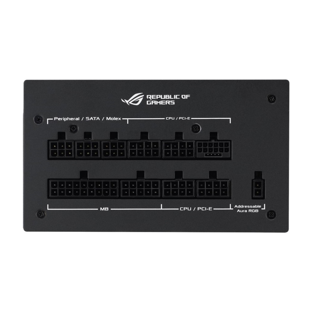 Блок живлення ASUS 1200W ROG STRIX PCIE5 Gold Aura Edition (90YE00P0-B0NA00) - зображення 8