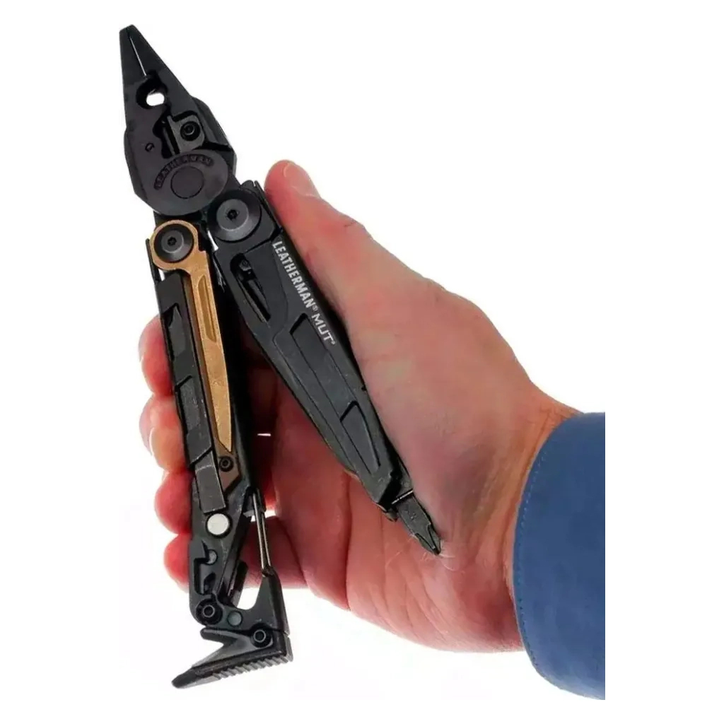 Мультитул Leatherman MUT EOD black, чохол Molle (олива) (833119) - зображення 12
