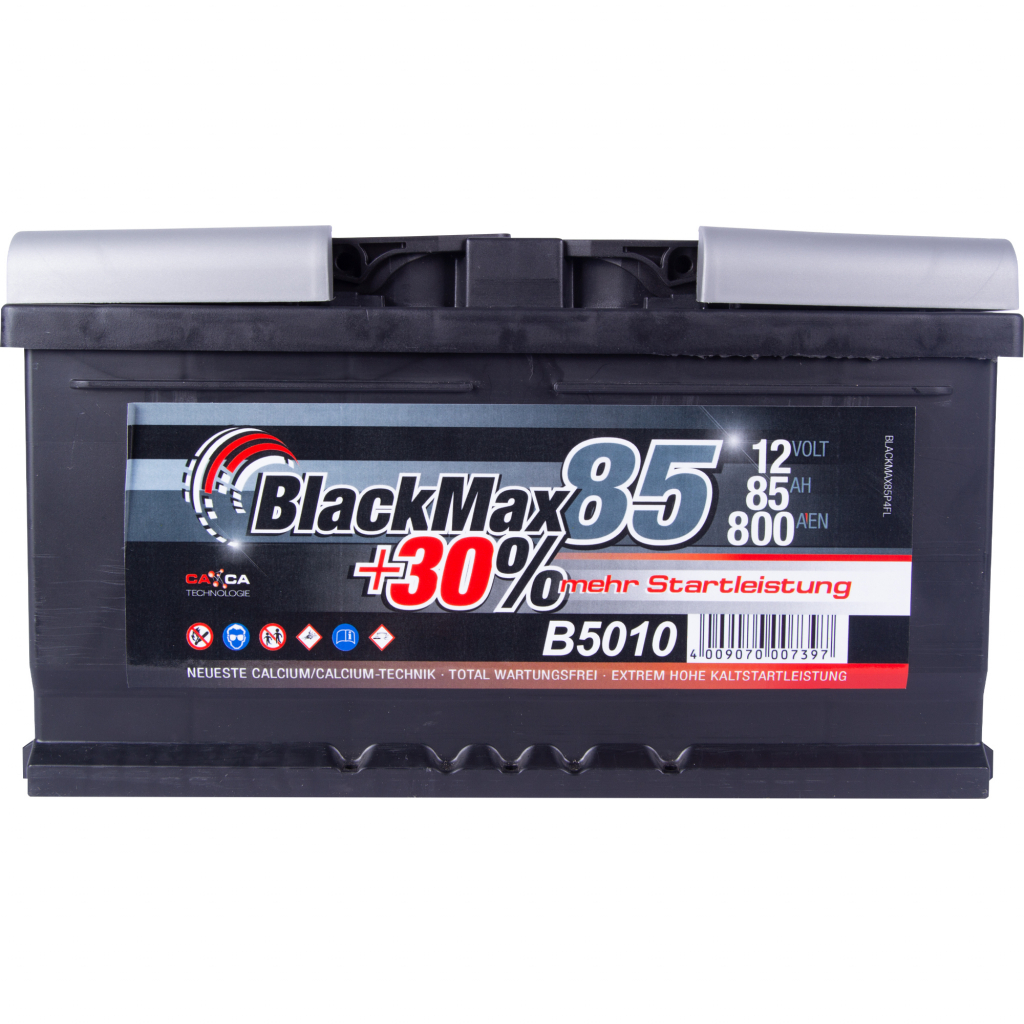 Акумулятор автомобільний BlackMax 85А (B5010) - зображення 2