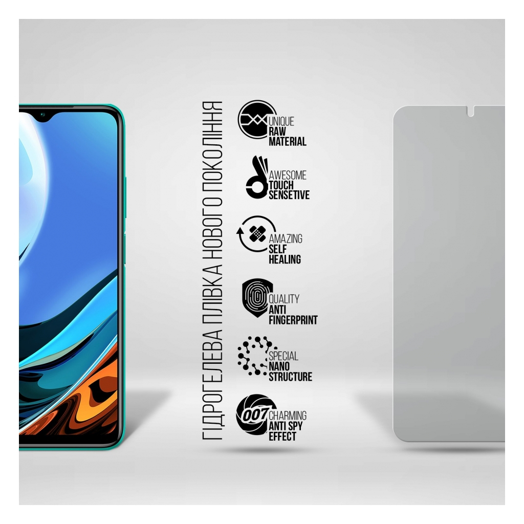 Плівка захисна Armorstandart Anti-spy Xiaomi Redmi 9T (ARM70133) - зображення 2