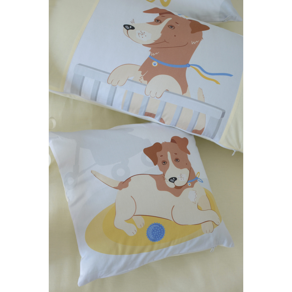 Дитячий постільний набір Верес "Velour Friendly Pes" (5 од ) (218.13) - зображення 8