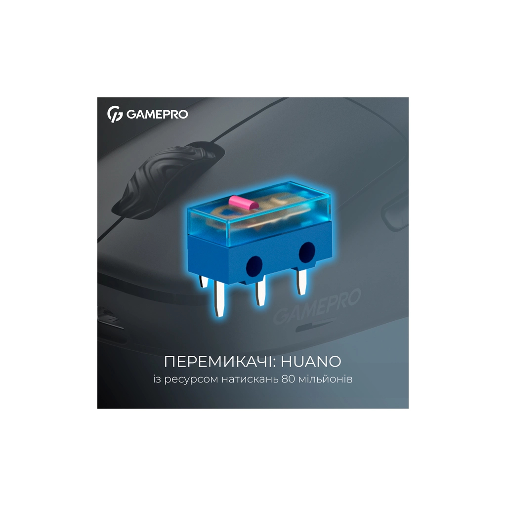 Мишка GamePro Asgard Loki Wireless/USB Black (GM022B) - зображення 9