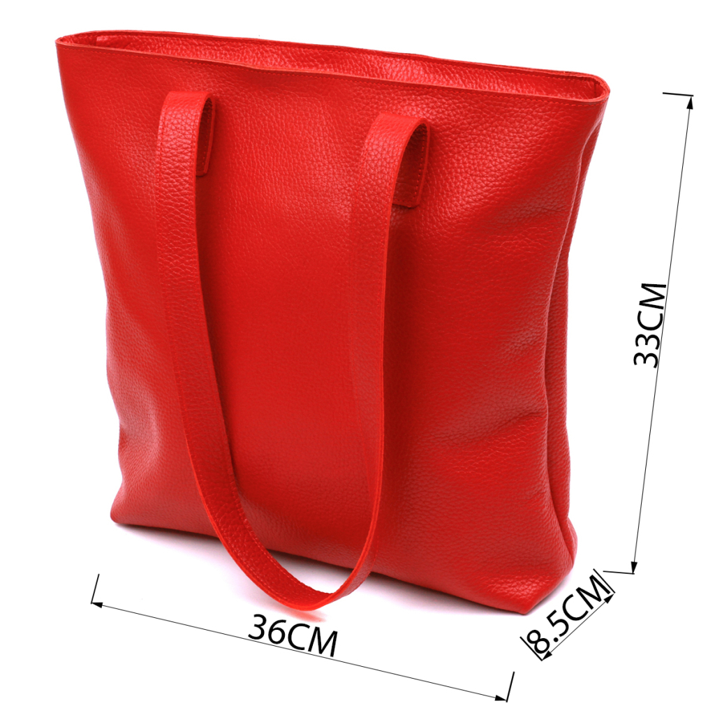 Сумка Shvigel Шкіряна Червона (16355) - зображення 4