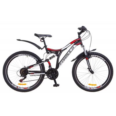 Велосипед Formula 26" SAFARI 2018 AM2 14G Vbr рама-18" St чорно-червоний (OPS-FR-26-244) - зображення 1