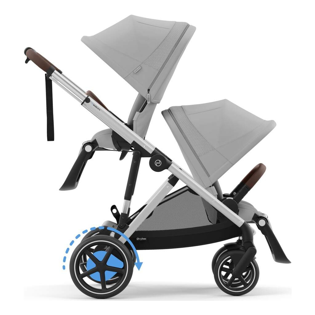 Коляска Cybex eGazelle S SLV Stone Grey (524000523) - зображення 6