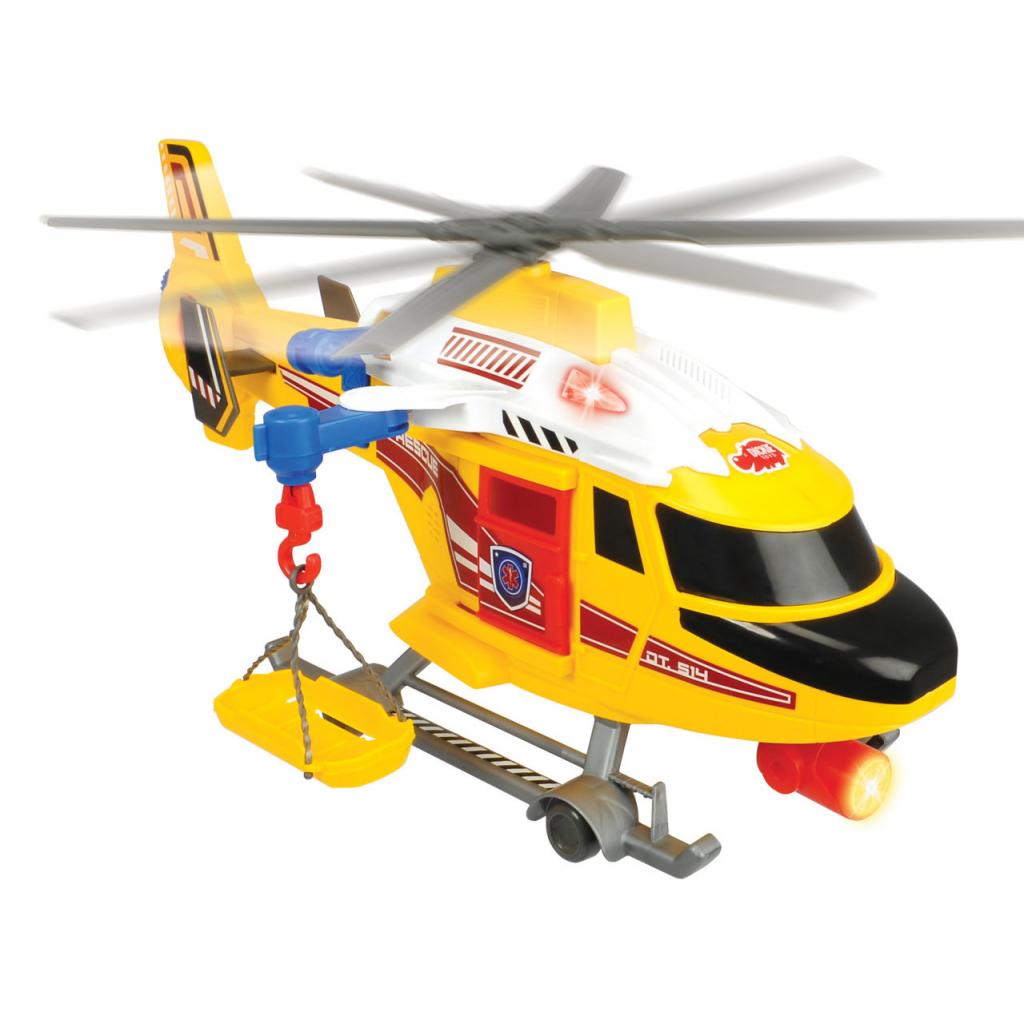 Спецтехніка Dickie Toys Гелікоптер Повітряний патруль з ношами (3308373) - зображення 2