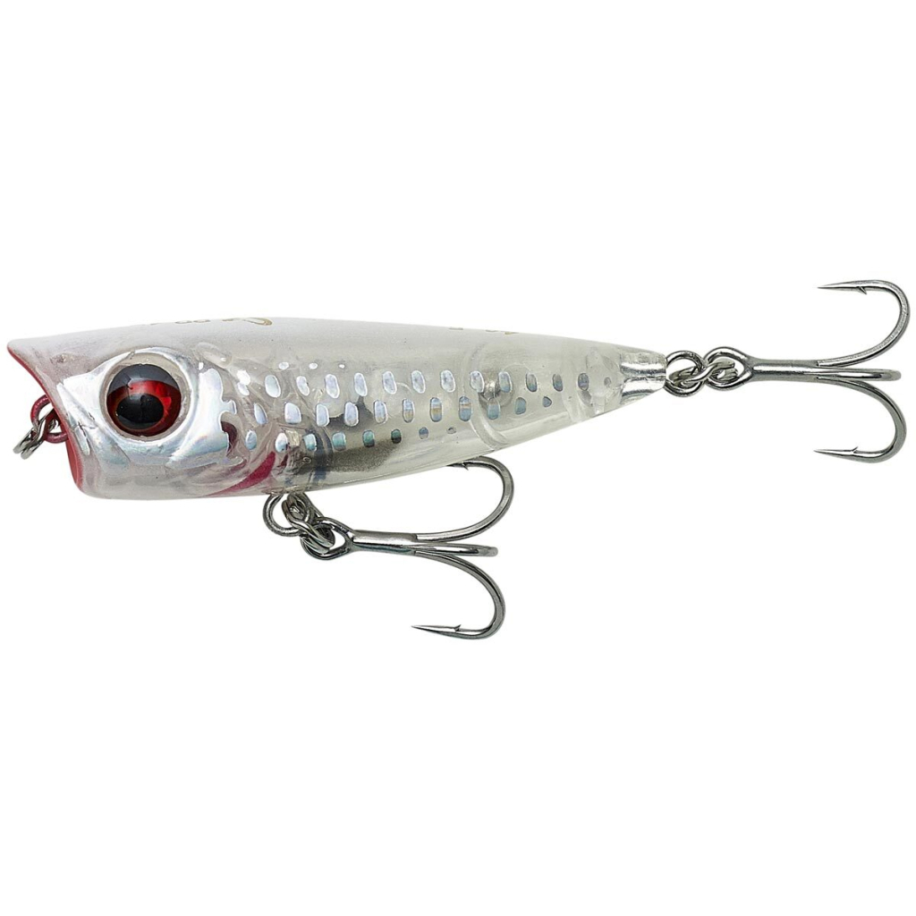 Воблер Savage Gear 3D Minnow Popper F 43mm 2.6g Crystal White (1854.16.97) - зображення 1