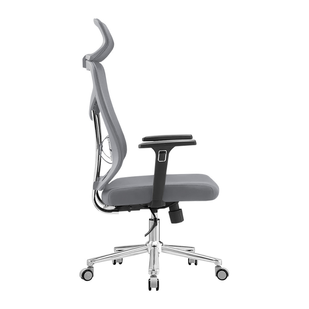 Офісне крісло GT Racer B-912A-S Gray - зображення 3