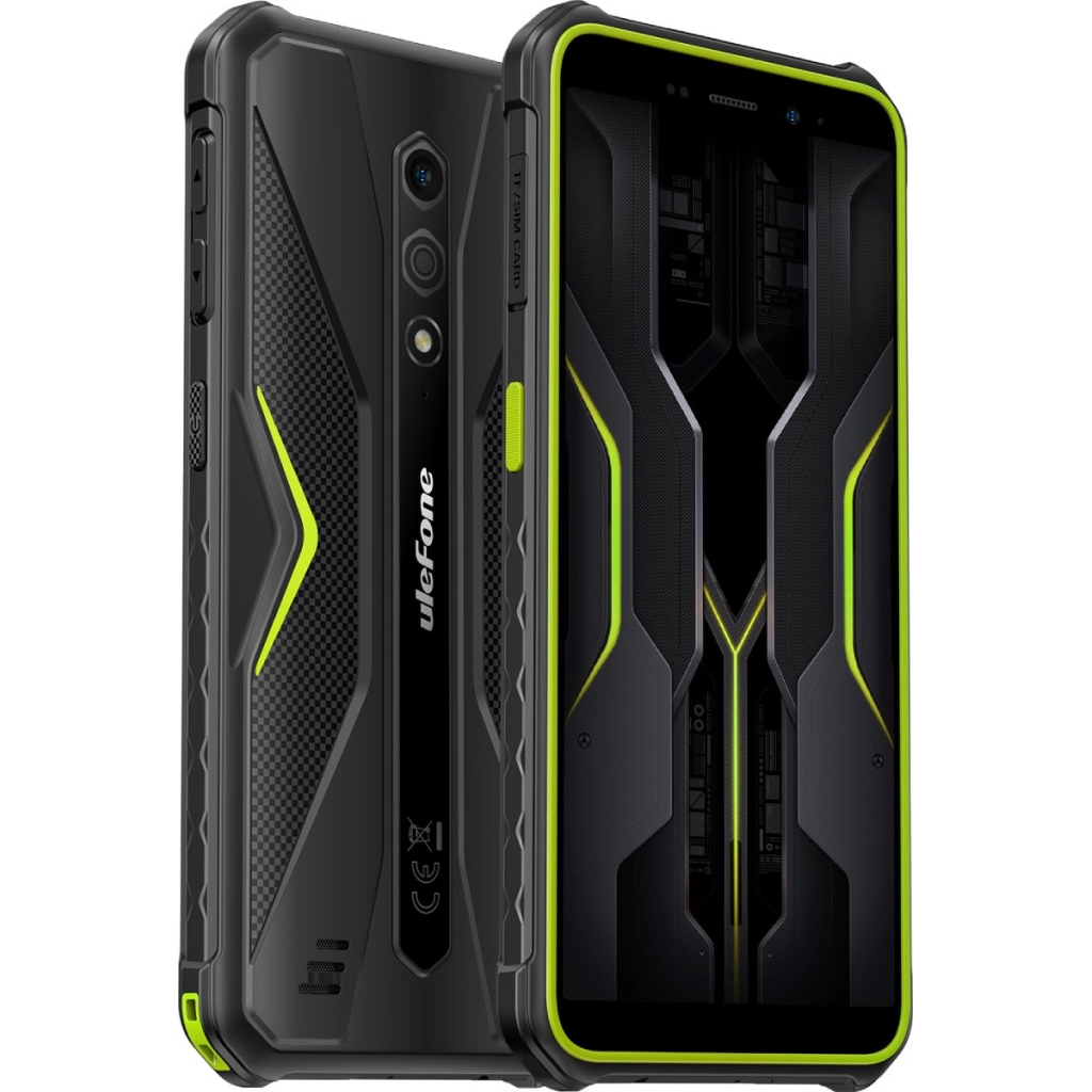 Мобільний телефон Ulefone Armor X12 Pro 4/64Gb Black Green (6937748735526) - зображення 3