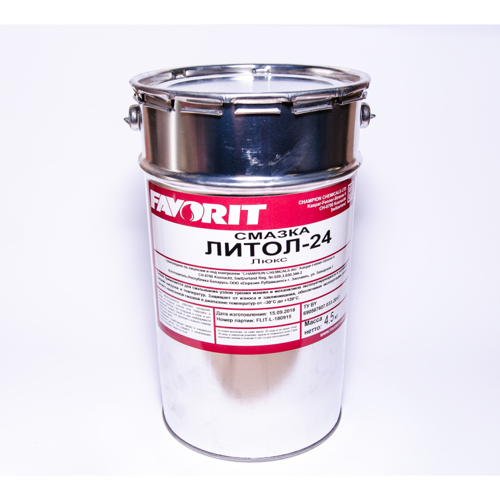 Мастило автомобільне FANFARO Літол-24 Люкс (4,5кг / відро) (FV261668-004M5M) - зображення 1
