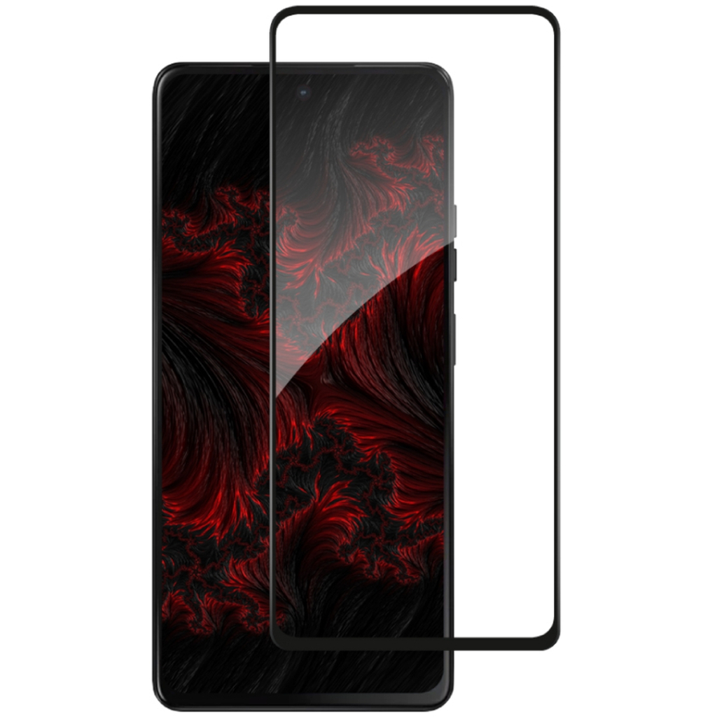 Скло захисне Intaleo Full Glue Moto G75 Black (1283126607400) - зображення 2