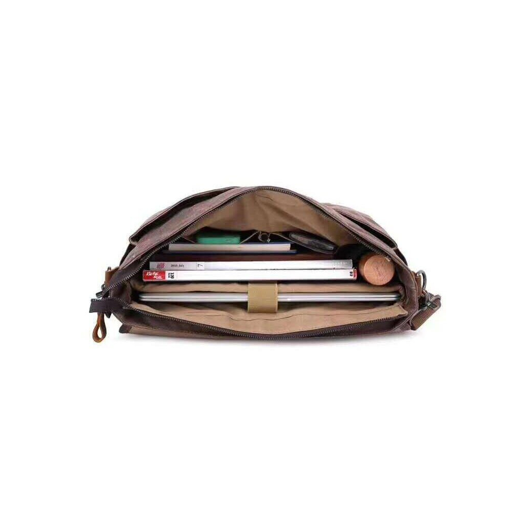 Сумка Vintage На плече Коричнева (20116) - зображення 5