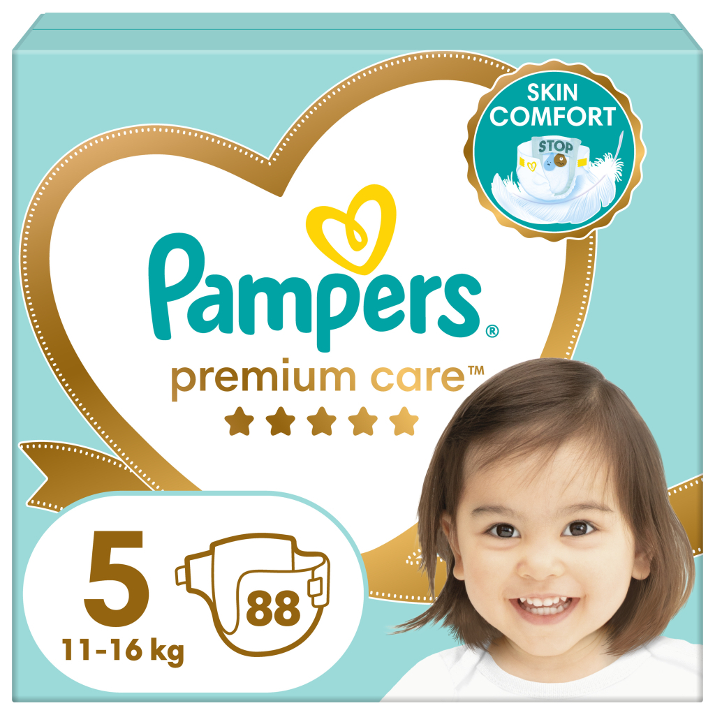Підгузки Pampers Premium Care Junior 5 (11-16 кг) 88шт (4015400541813) - зображення 1