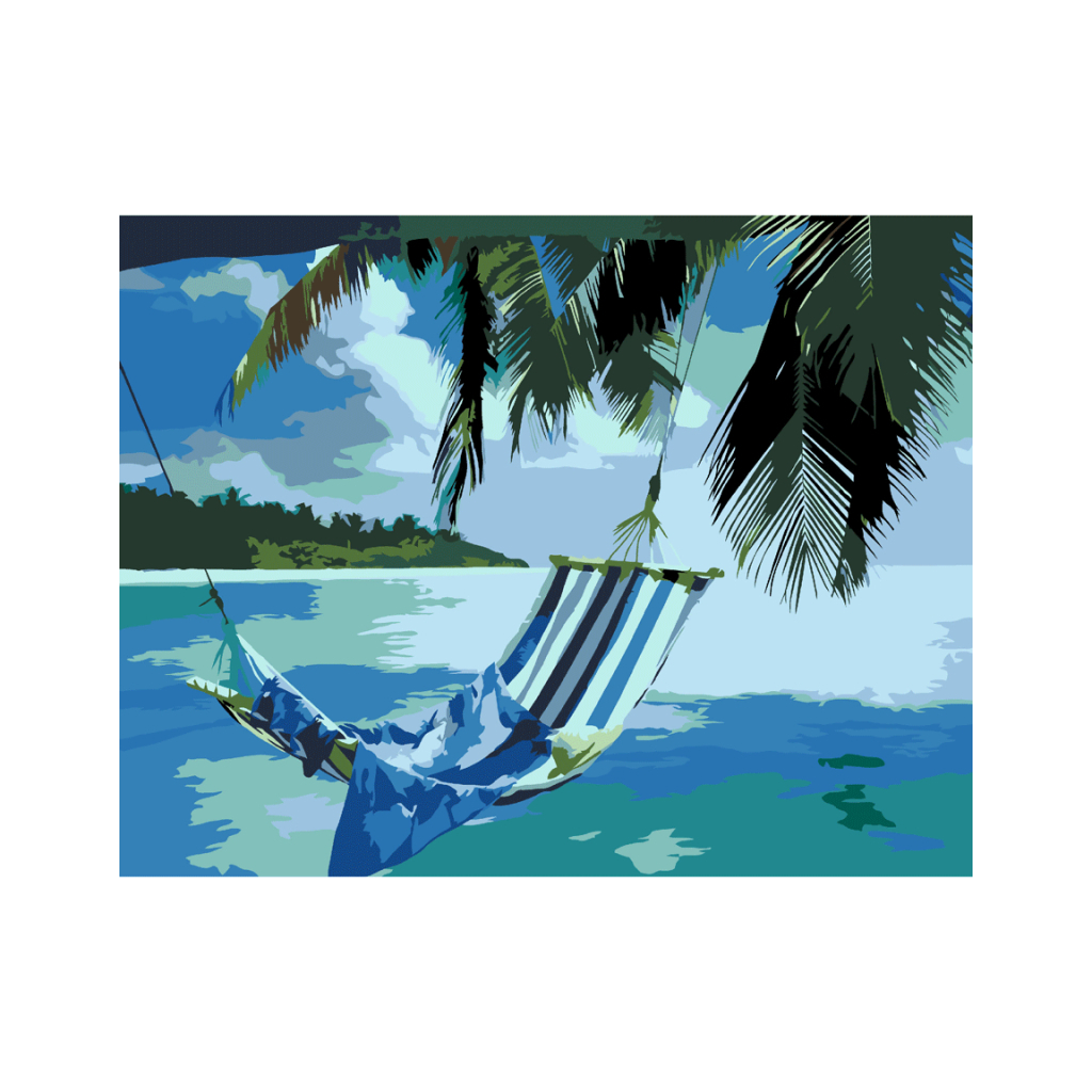 Картина по номерам Rosa Start Райський острів 35х45 см (4823098514091) - зображення 1