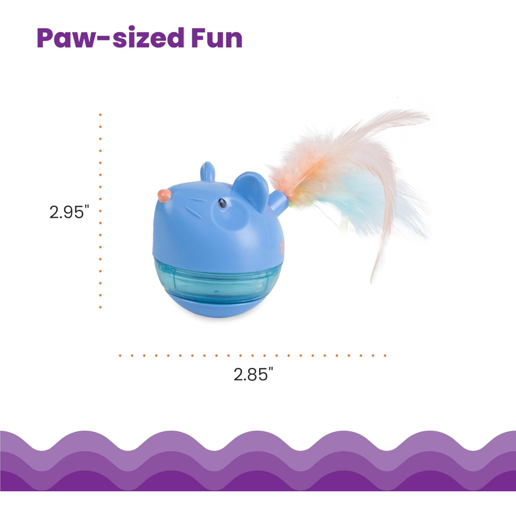 Іграшка для котів Outward Hound Миша блакитна (0700603695879) - зображення 2