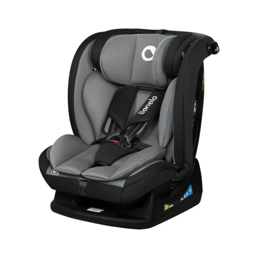 Автокрісло Lionelo Izzy I-Size Black Grey (LO-IZZY I-SIZE BLACK GREY) - зображення 1