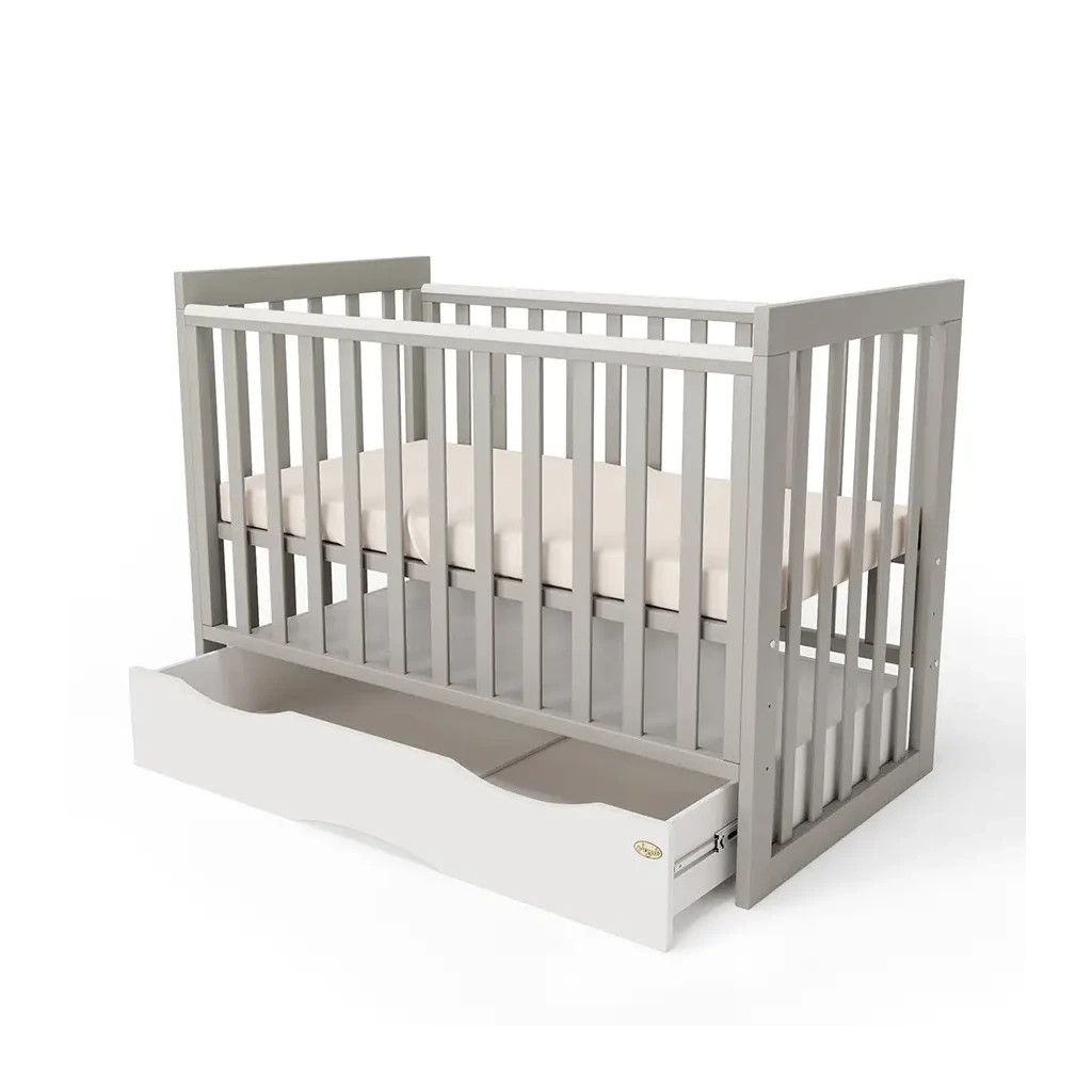 Ліжечко Angelo LUX-11 (сірий) 120x60 (11034) - зображення 2