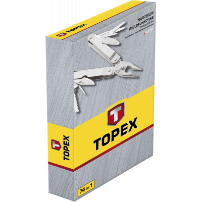 Мультитул Topex 74 шт. (98Z055) - зображення 4