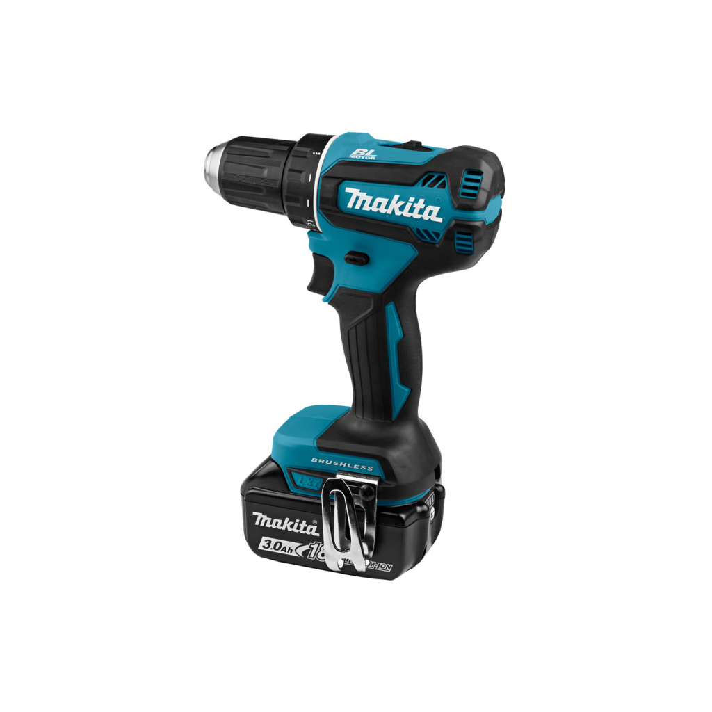 Шуруповерт Makita DDF485SFJ 18V, 3Ah, 27-50Нм 0-500/0-1900 об/хв, кейс (DDF485SFJ) - зображення 3