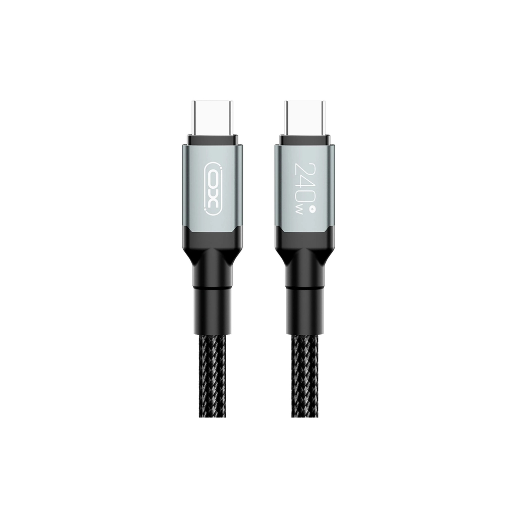 Дата кабель USB-C to USB-C 1.0m XO (NB-Q264A-CC.black) - зображення 4