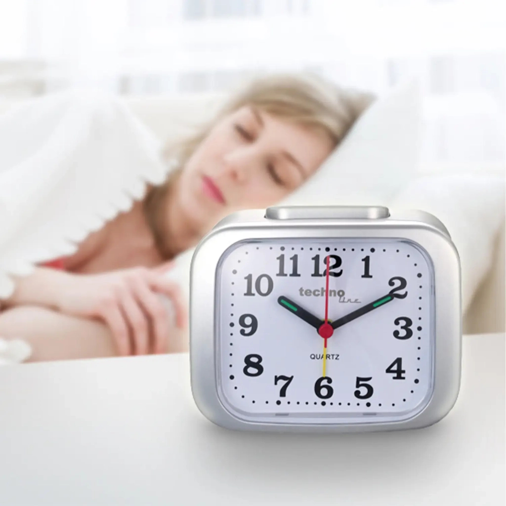 Настільний годинник Technoline Modell XL Silver (Modell XL silber) (DAS301820) - зображення 5