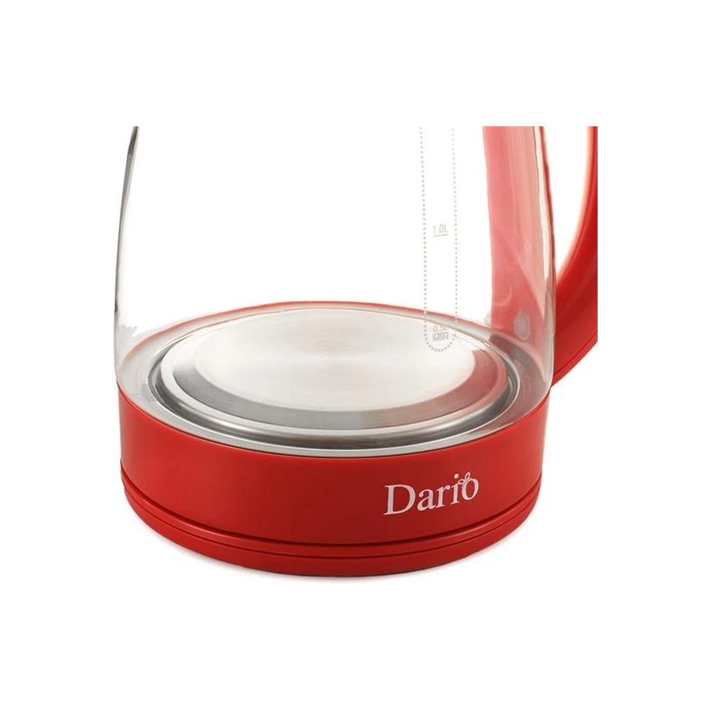 Електрочайник Dario DR1802 red - зображення 5