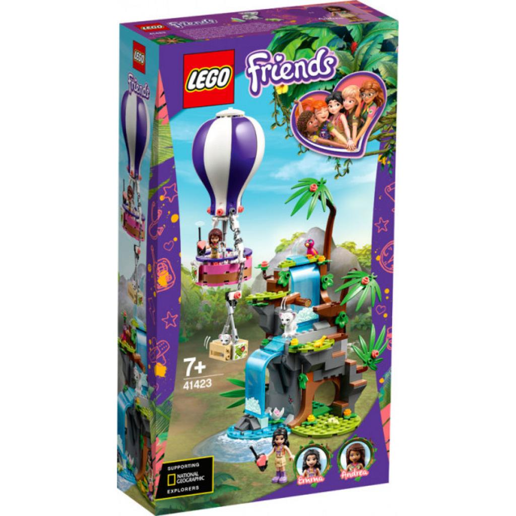 Конструктор LEGO Friends Джунглі: порятунок тигра на повітряній кулі 302 деталі (41423) - зображення 1
