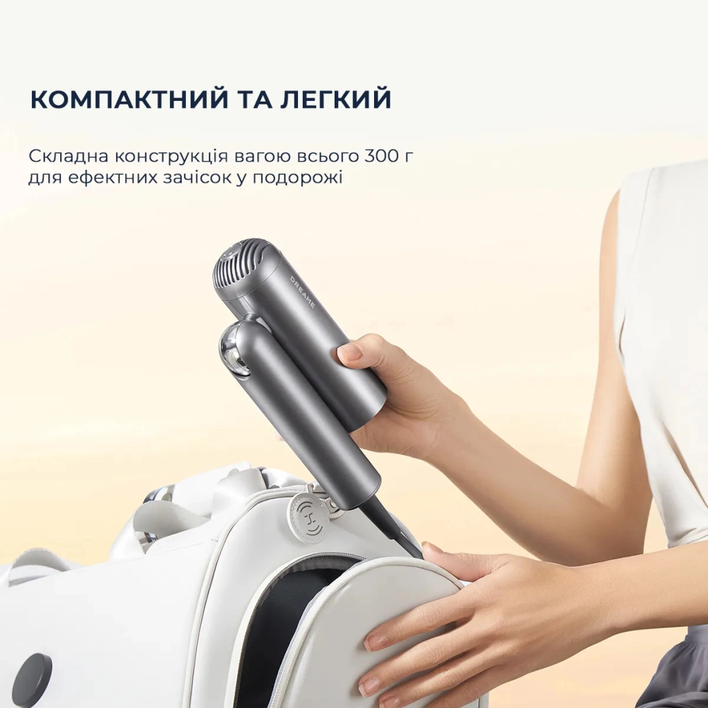 Фен Dreame Pocket Grey (AHD51-GR) - зображення 9