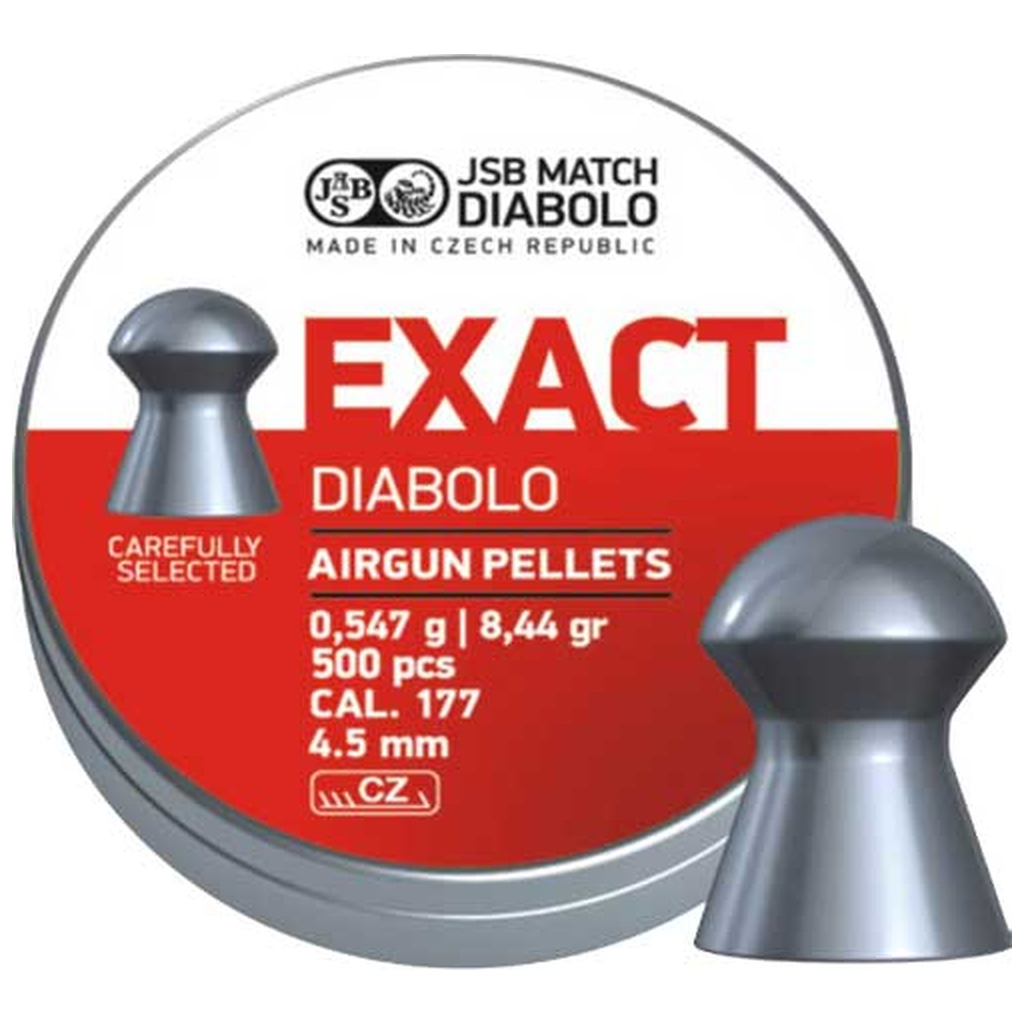 Пульки JSB Diabolo Exact 4,53 мм (SN44050018) (546239-500(44050018)) - зображення 1