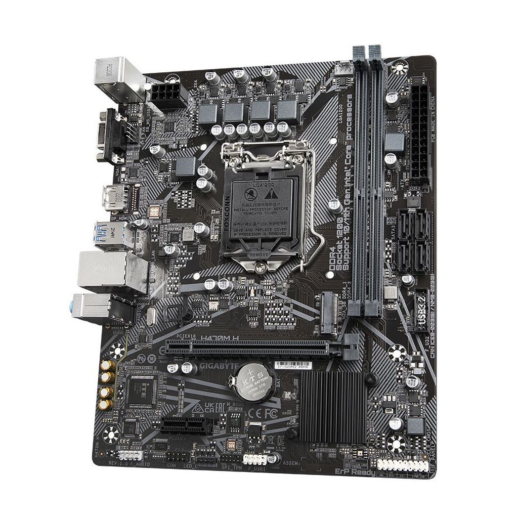 Материнська плата GIGABYTE H470M H - зображення 3