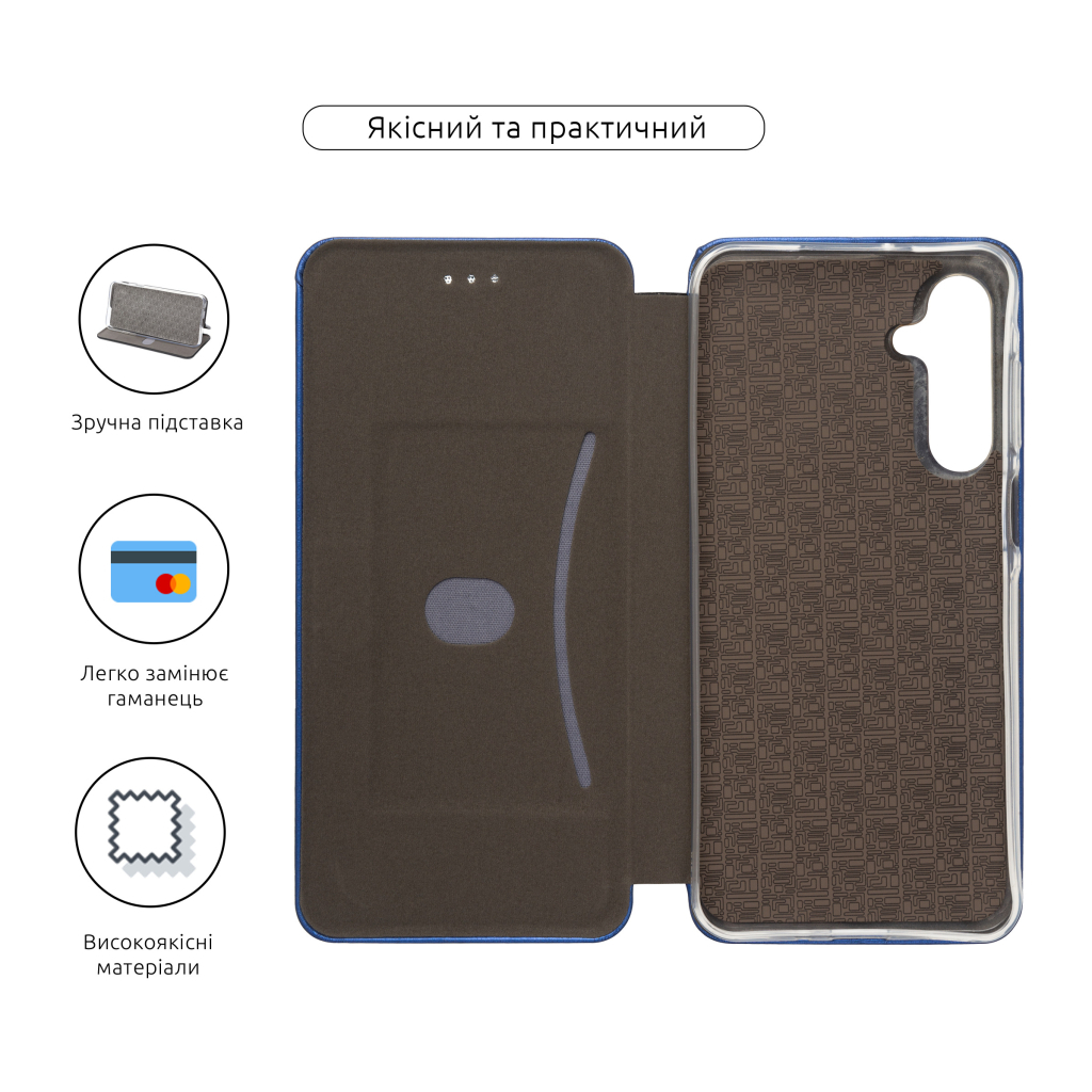 Чохол до мобільного телефона Armorstandart G-Case Samsung A16 4G (A165) Blue (ARM80128) - зображення 3