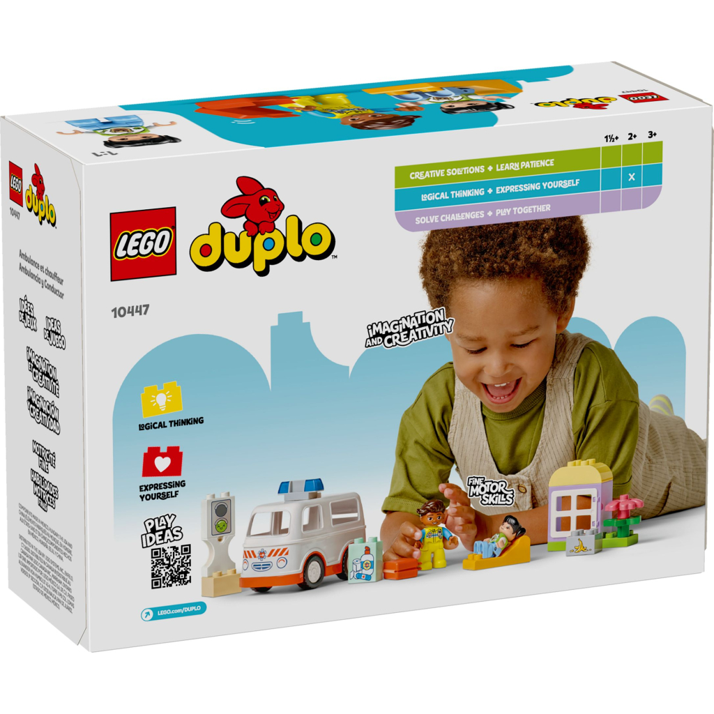 Конструктор LEGO DUPLO Town Швидка допомога та водій (10447) - зображення 5