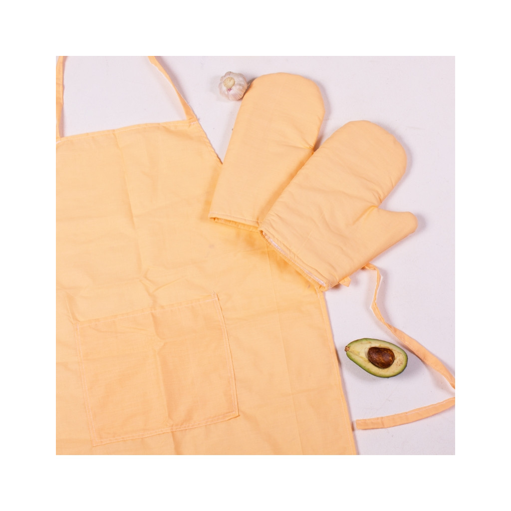 Фартух MirSon Набір 13-1027 Colombo бязь дві прихватки + дві рукавички-прихватки + фартух (2200006752790) - picture 3