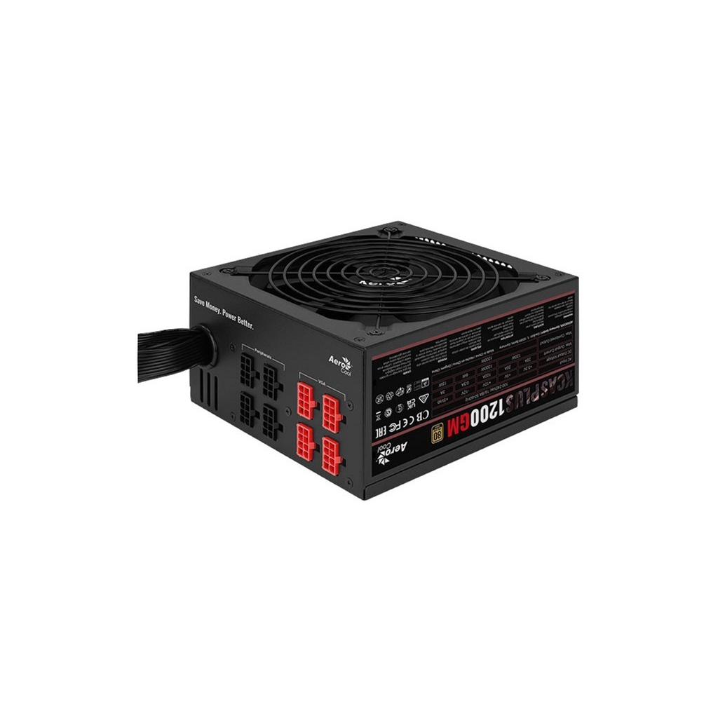 Блок живлення AeroCool 1200W KCAS Plus 1200GM (ACPG-KPK2FEC.12) - зображення 3