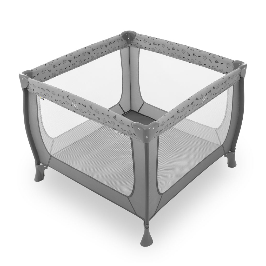 Дитячий манеж Hauck Sleep N Play SQ Nordic Grey (60649-0) - зображення 4