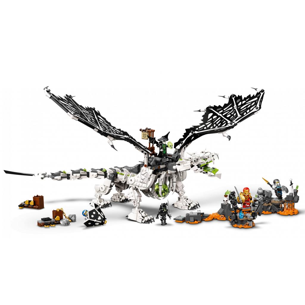 Конструктор LEGO Ninjago Дракон чаклуна-скелета 1016 деталей (71721) - зображення 3