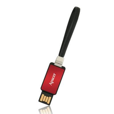 USB флеш накопичувач Apacer 8GB AH128 Red RP USB 2.0 (AP8GAH128R-1) - зображення 5