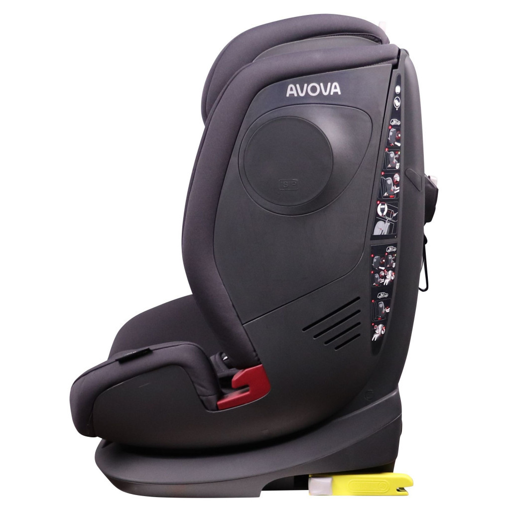 Автокрісло Avova Sanderling-Fix 9-36 кг Koala Grey (4260621467125) - зображення 3