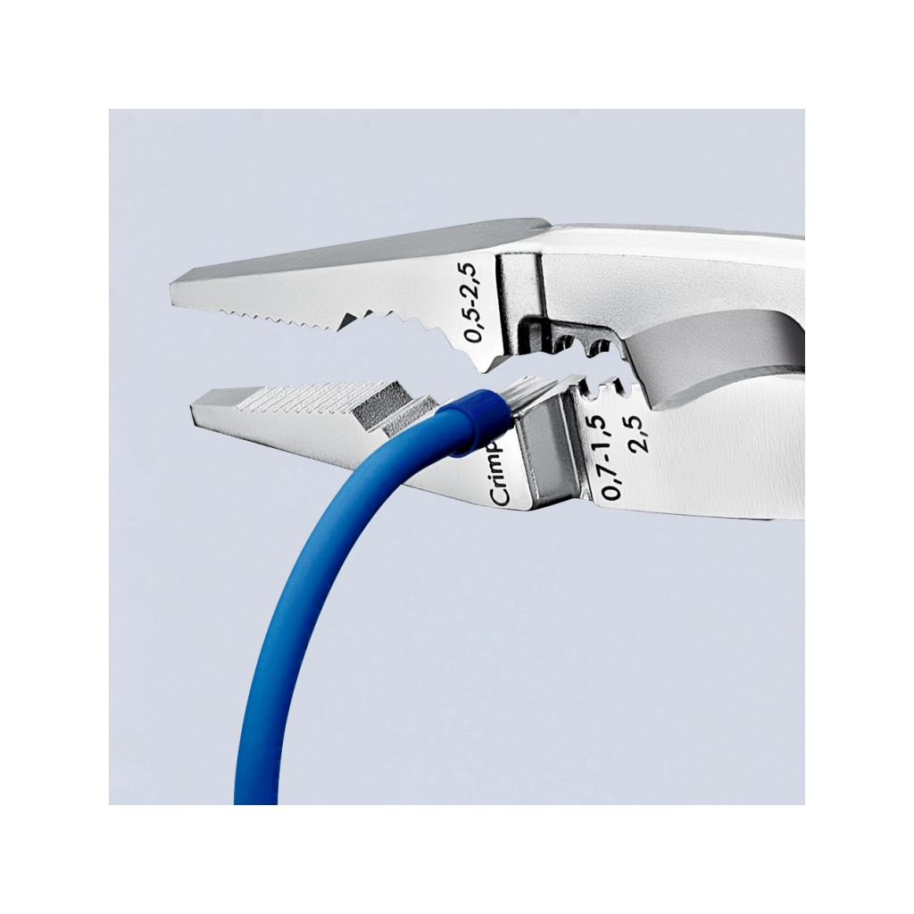 Плоскогубці KNIPEX електромонтажні (13 81 200) - изображение 5