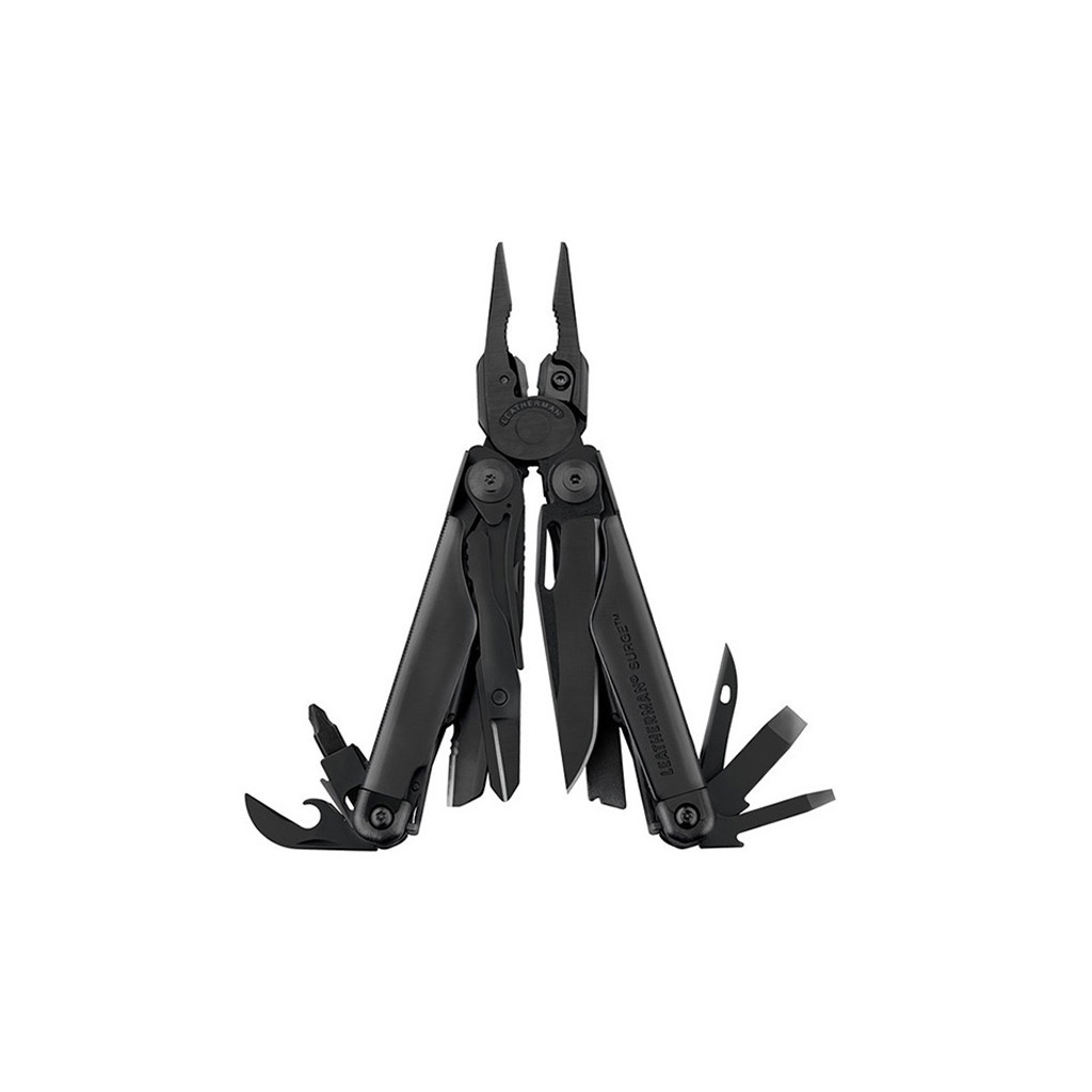Мультитул Leatherman Surge BLACK, чехол MOLLE, картонная коробка (831333) - изображение 1