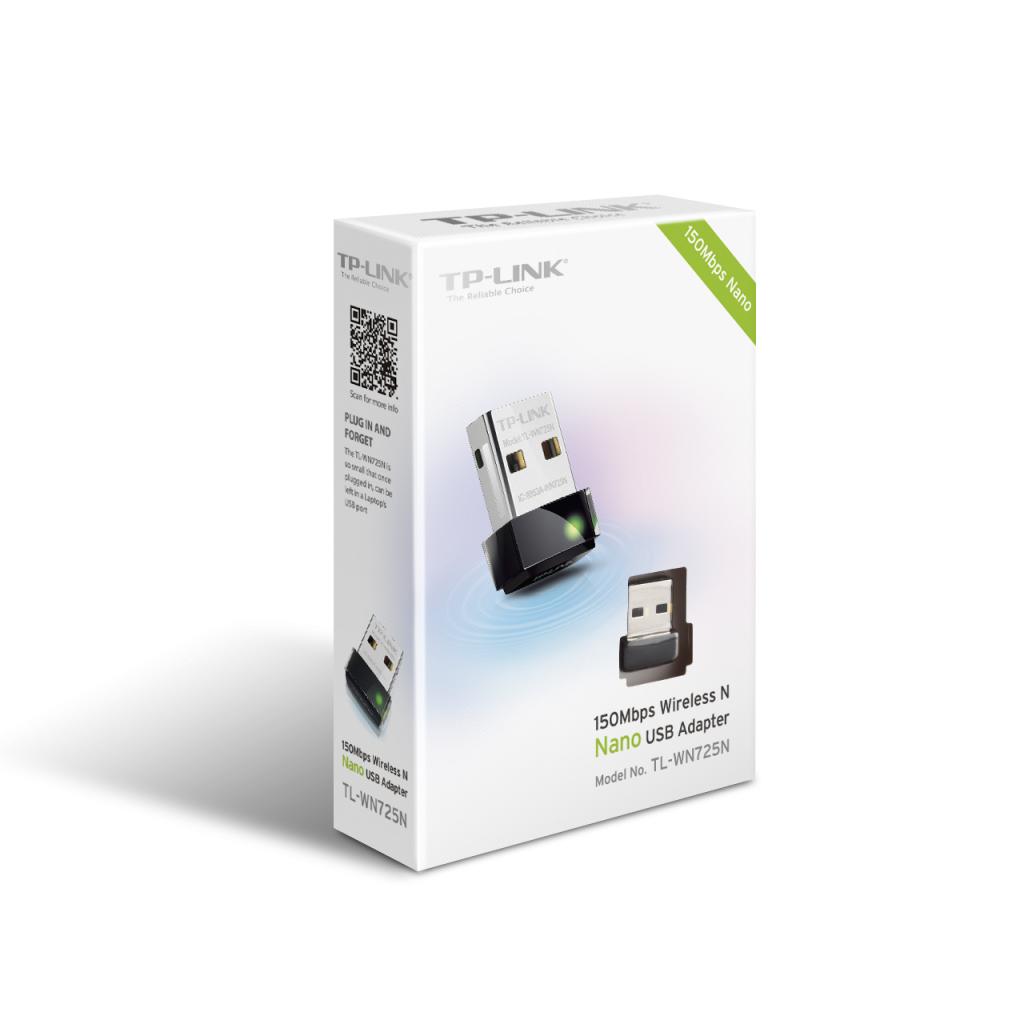 Мережева карта Wi-Fi TP-Link TL-WN725N - зображення 5
