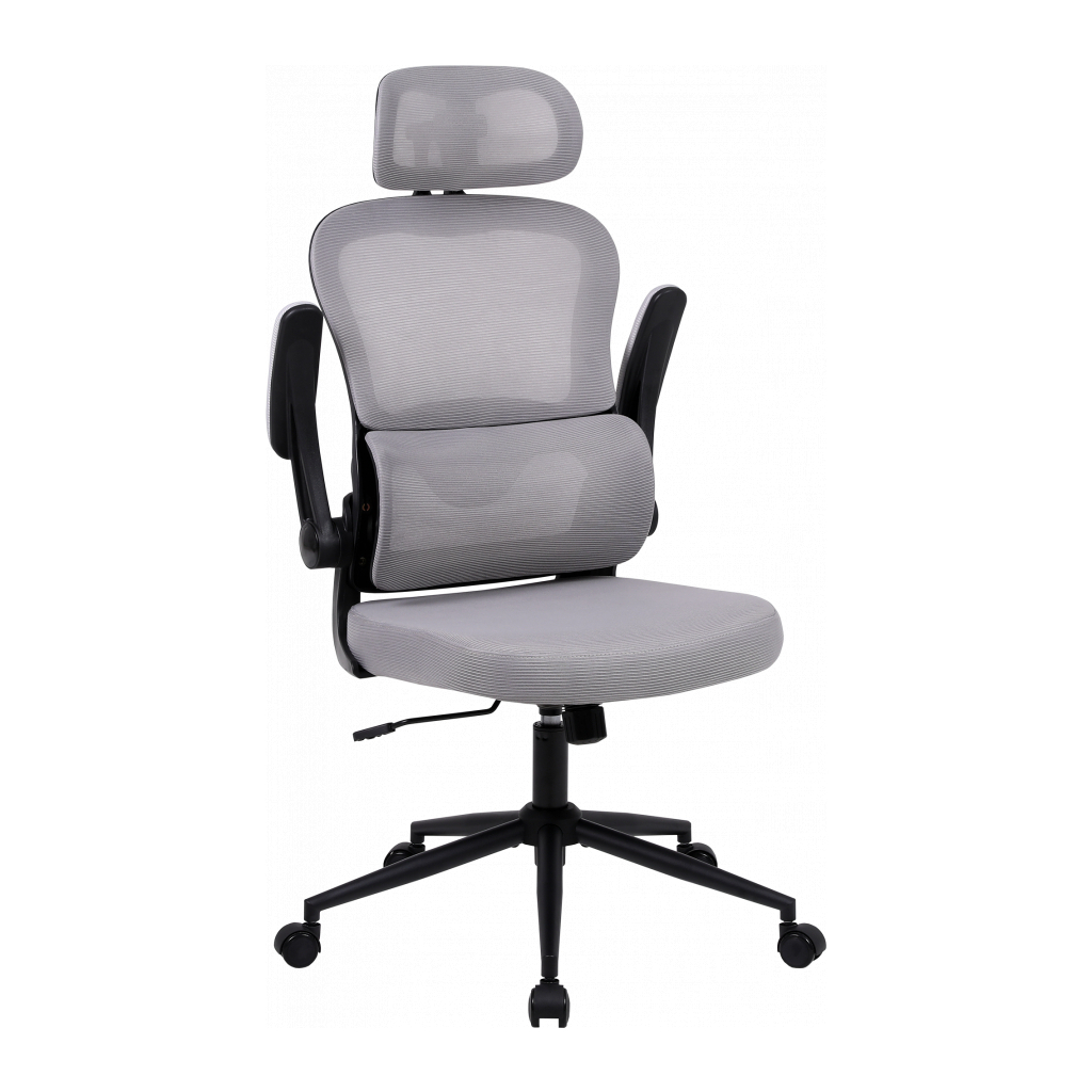 Офісне крісло GT Racer B-5880 Black/Gray - зображення 2