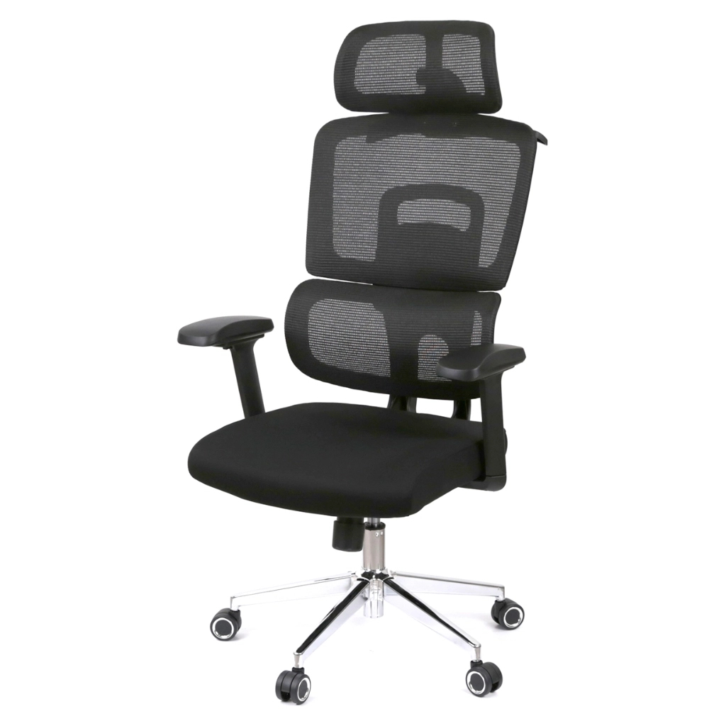 Офісне крісло Аклас Арктик GTR 3D BL (LVB Black OS Black) (00166117) - зображення 1