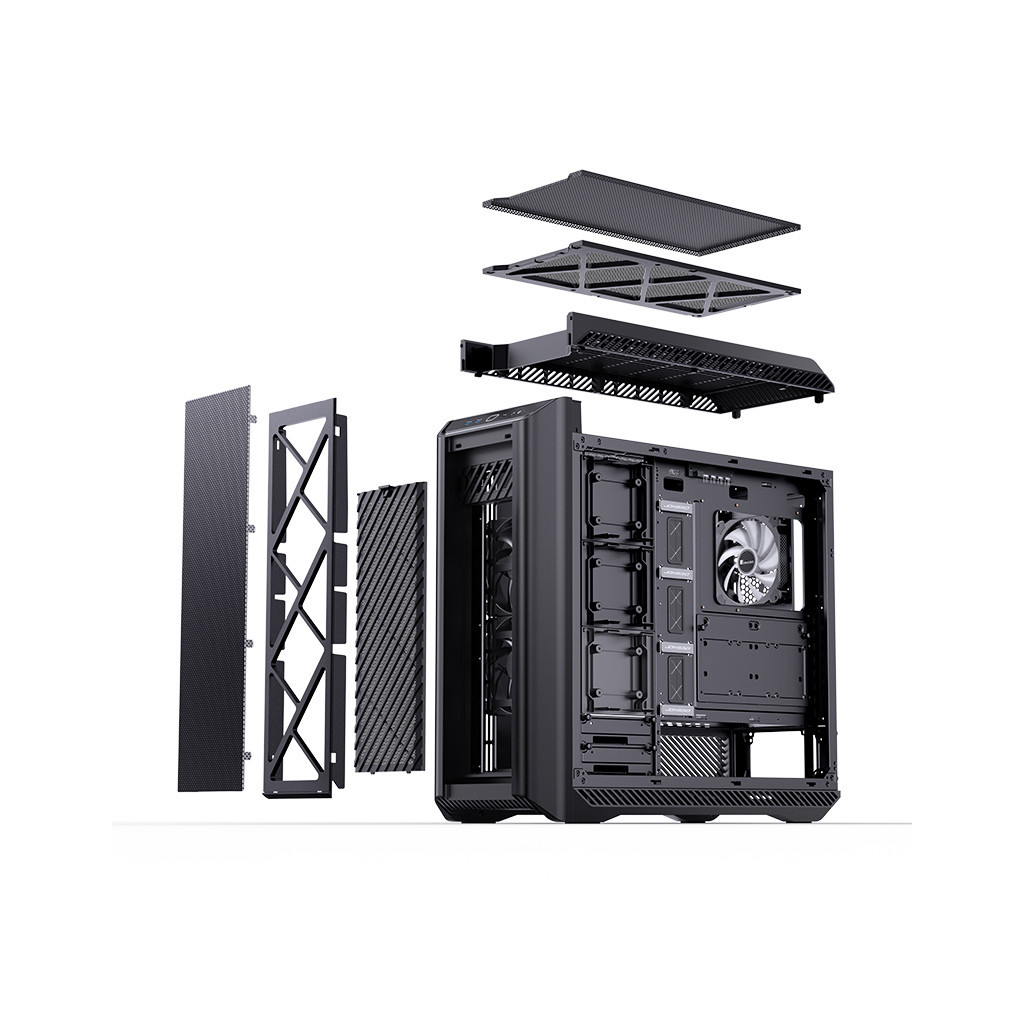 Корпус JONSBO D500 Black - зображення 11