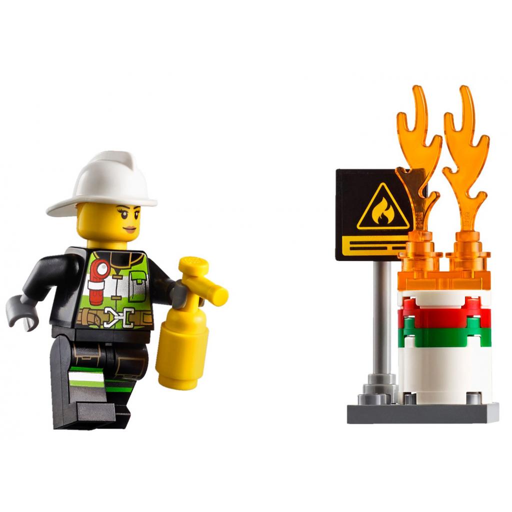 Конструктор LEGO City Fire Пожежний автомобіль зі сходами (60107) - зображення 8