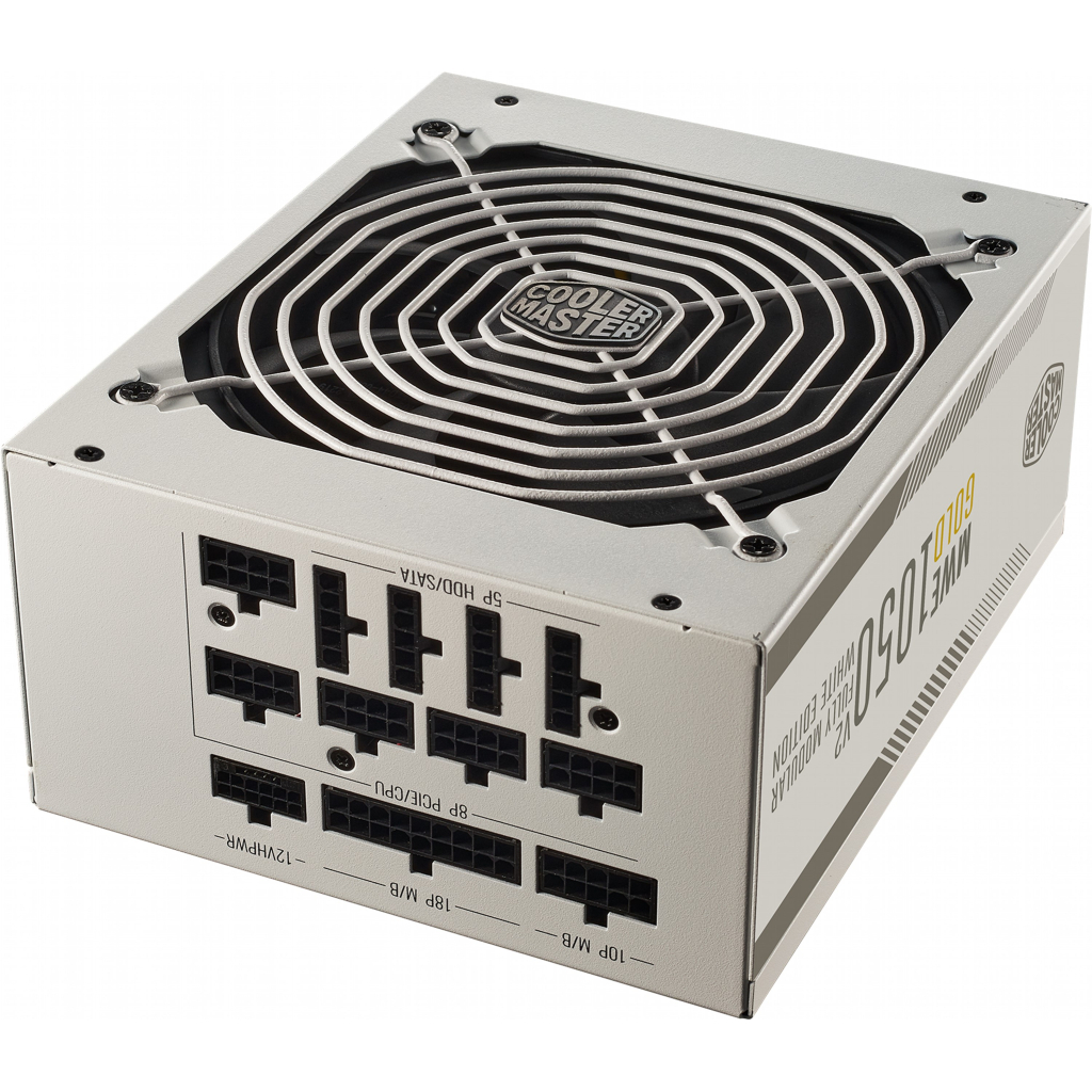 Блок живлення CoolerMaster 1050W MWE Gold 1050 - V2 ATX 3.0 White Version (MPE-A501-AFCAG-3GEU) - зображення 2