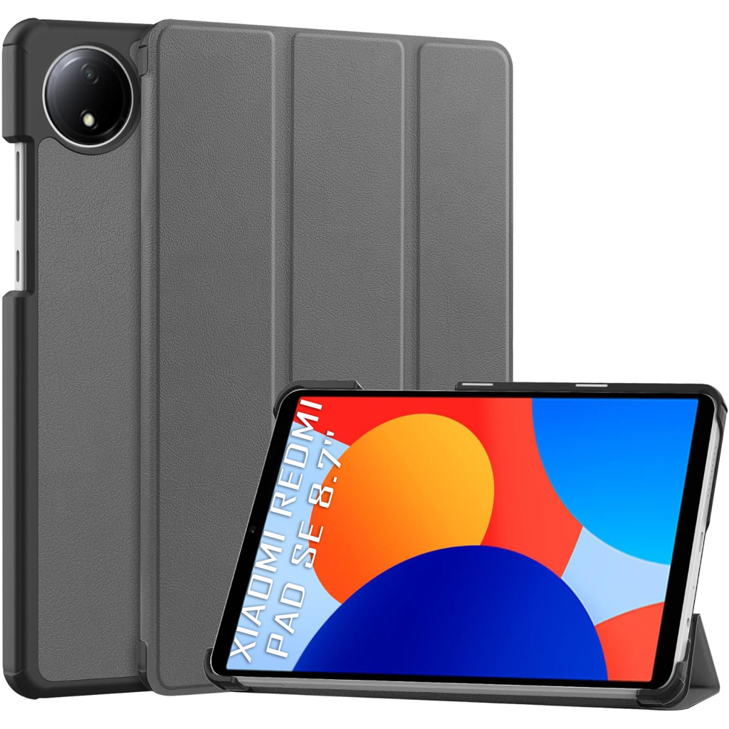 Чохол до планшета BeCover Smart Case Xiaomi Redmi Pad SE 8.7" Gray (711907) - зображення 1