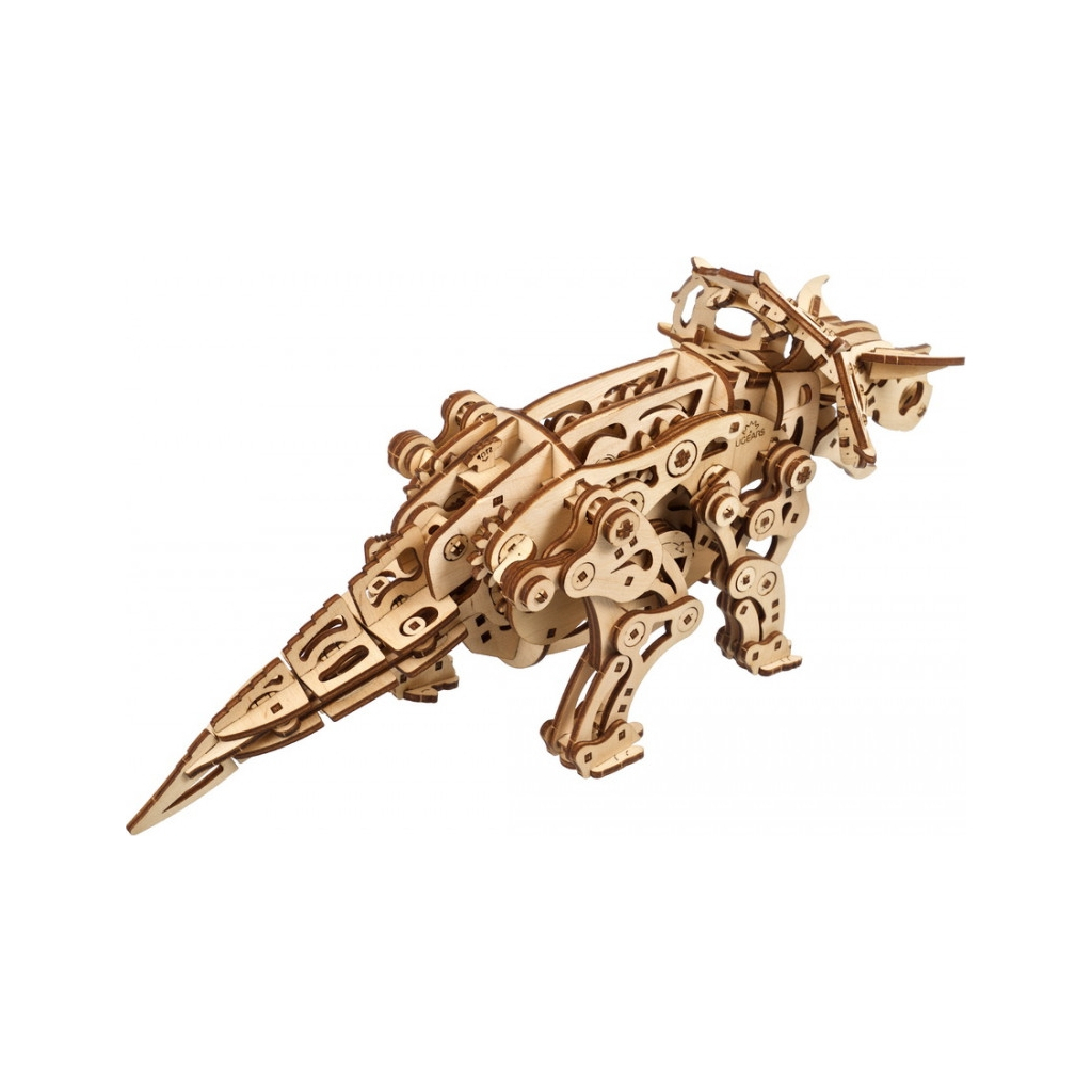 Конструктор Ugears Трицератопс (6337517) - изображение 4
