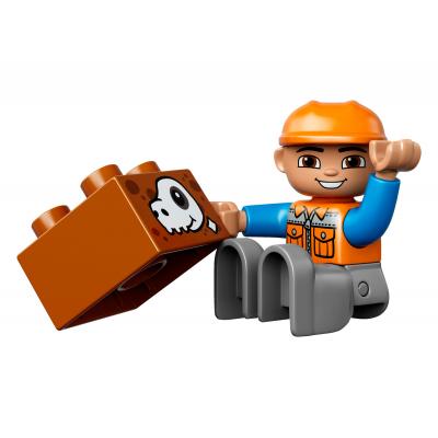 Конструктор LEGO Duplo Екскаватор-навантажувач (10811) - зображення 6